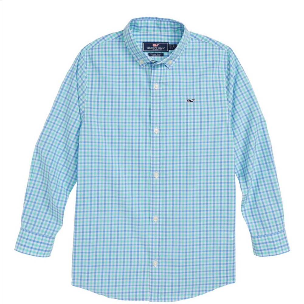 Vineyard vines Cotton whale long sleeves shirt